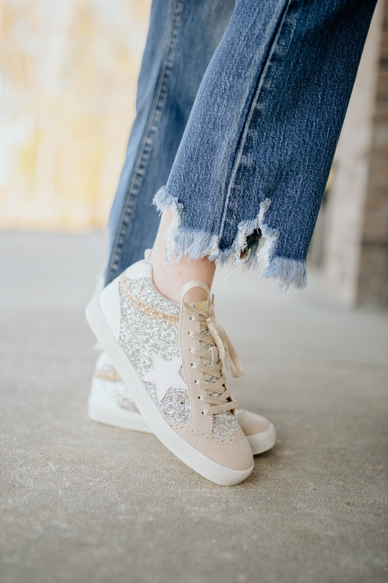 Daisy Glitter Sneaker