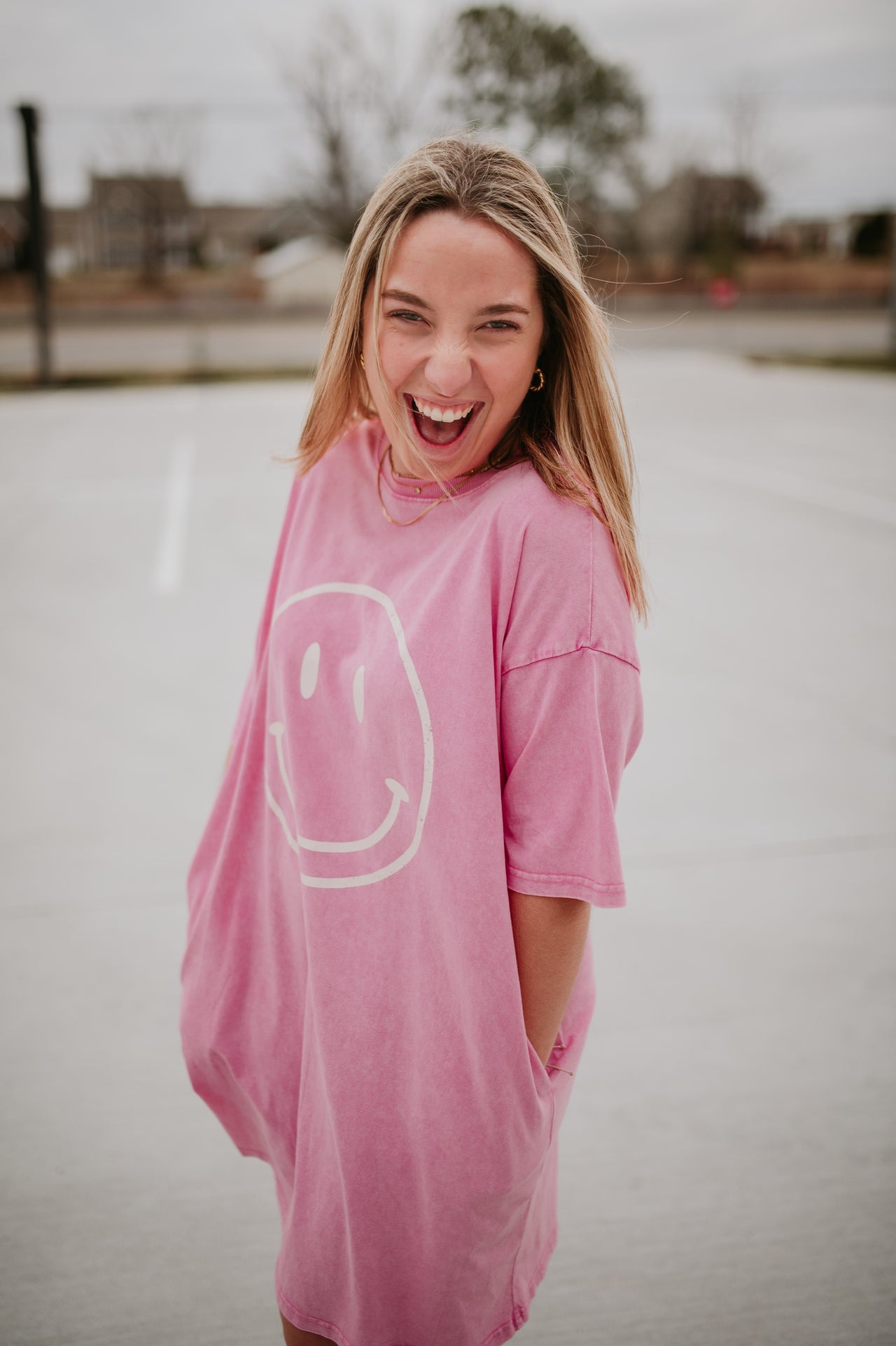 smiley dress