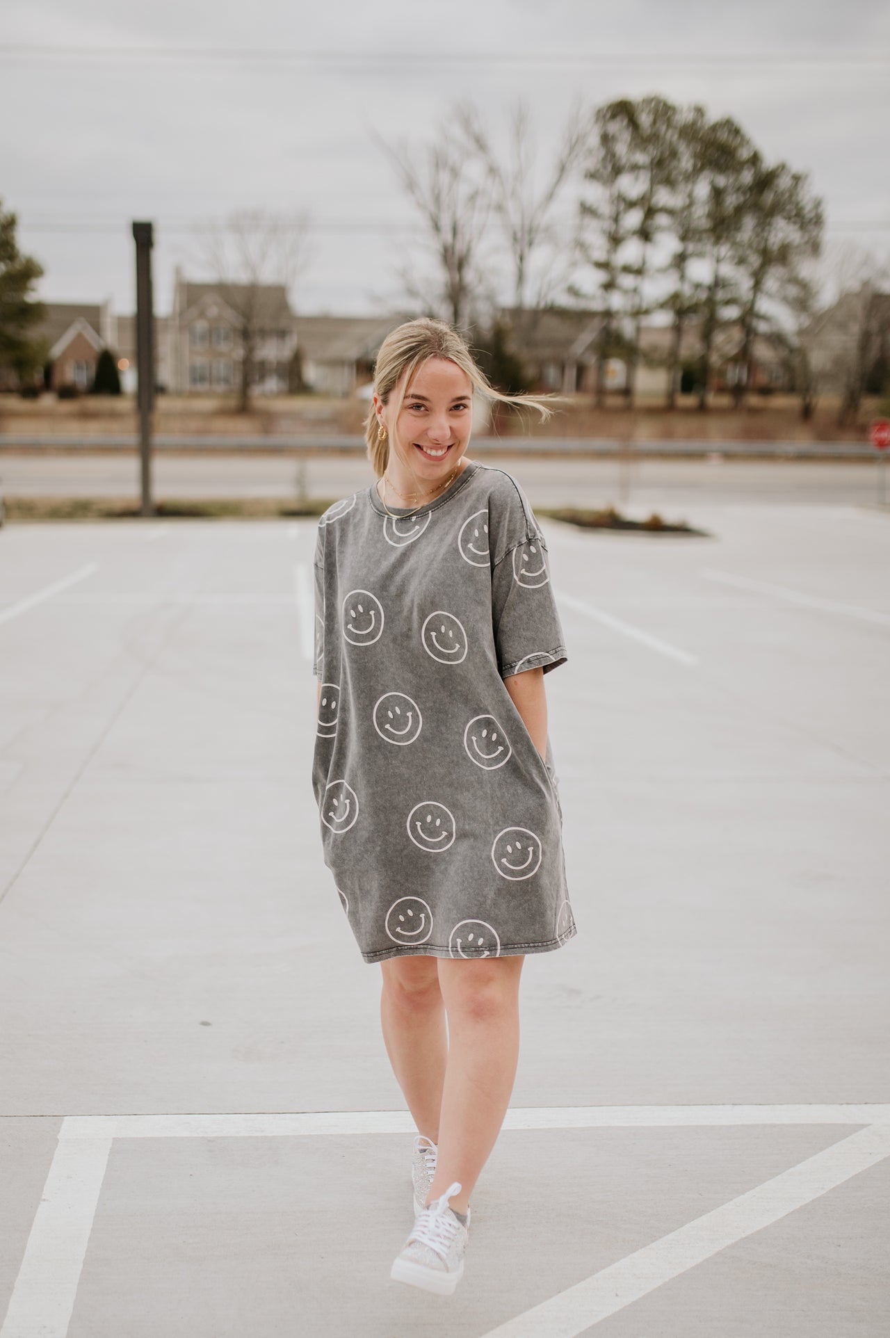 smiley dress