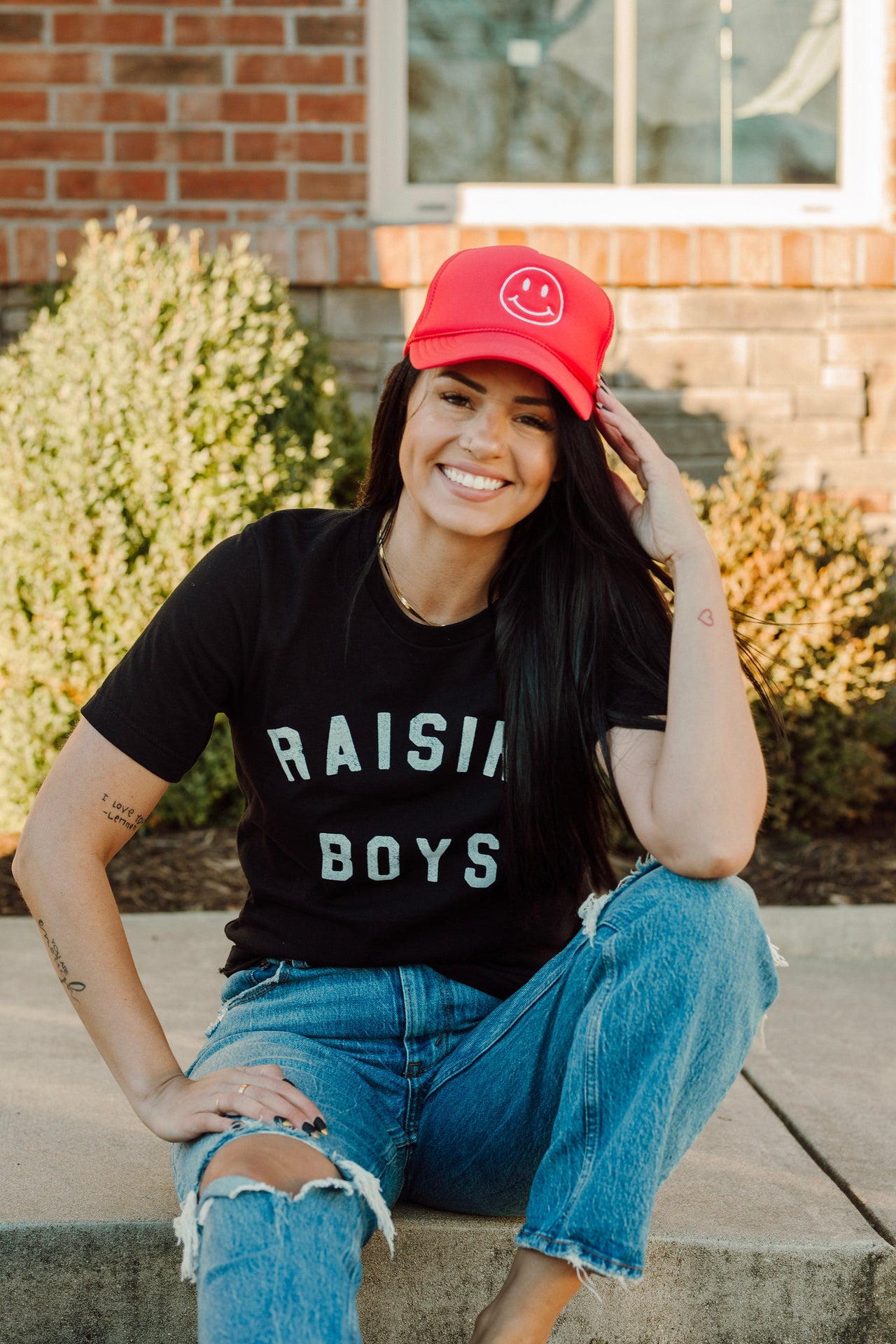 raising boys tee