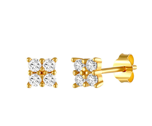 gemini studs gold alco