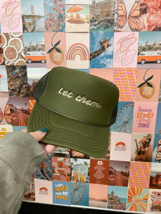 let them trucker hat