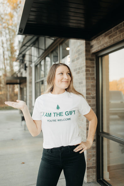 i am the gift tee