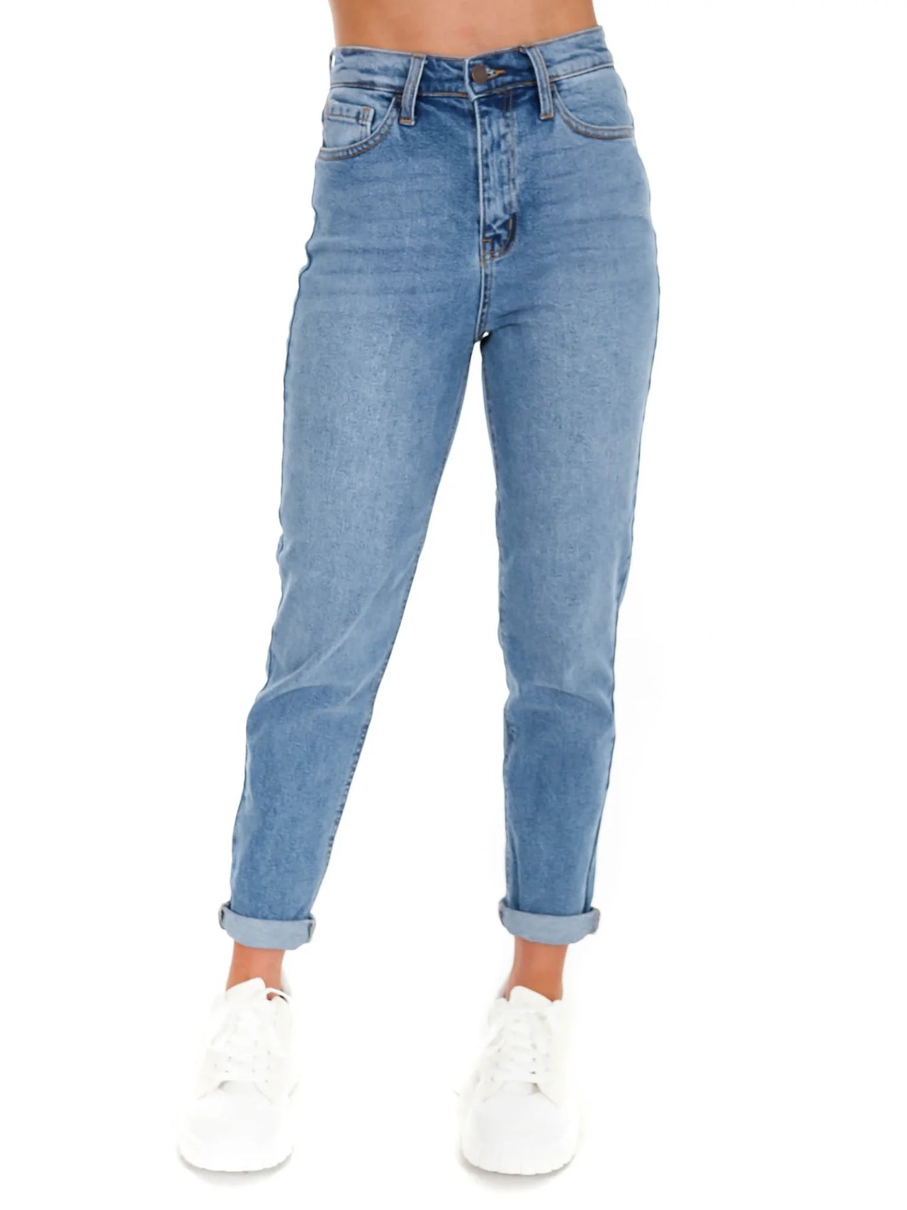 High Rise Mom Jean