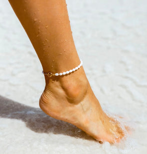 pearl diver anklet