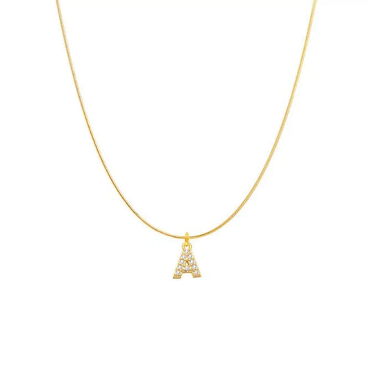 ALCO initial necklace