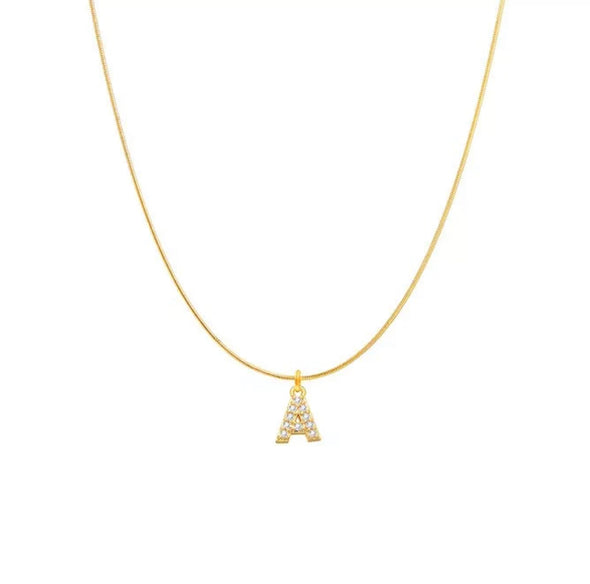 ALCO initial necklace