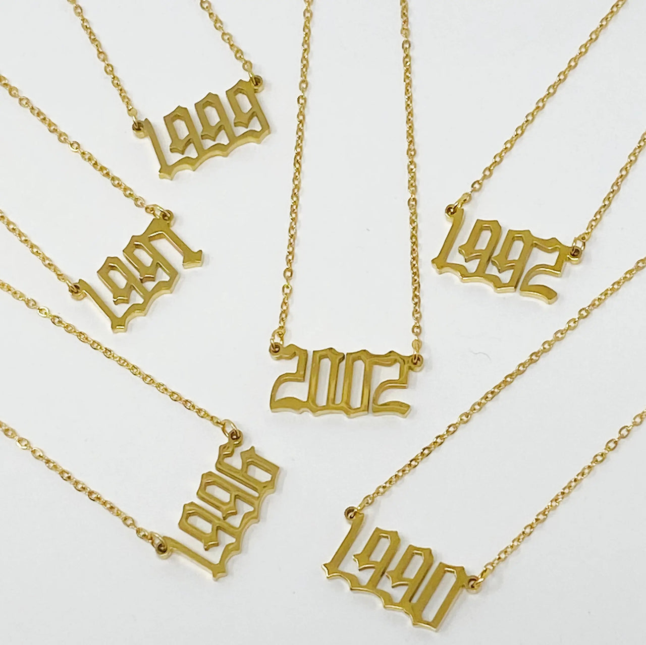 Year necklace