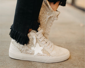 Paulina gold glitter