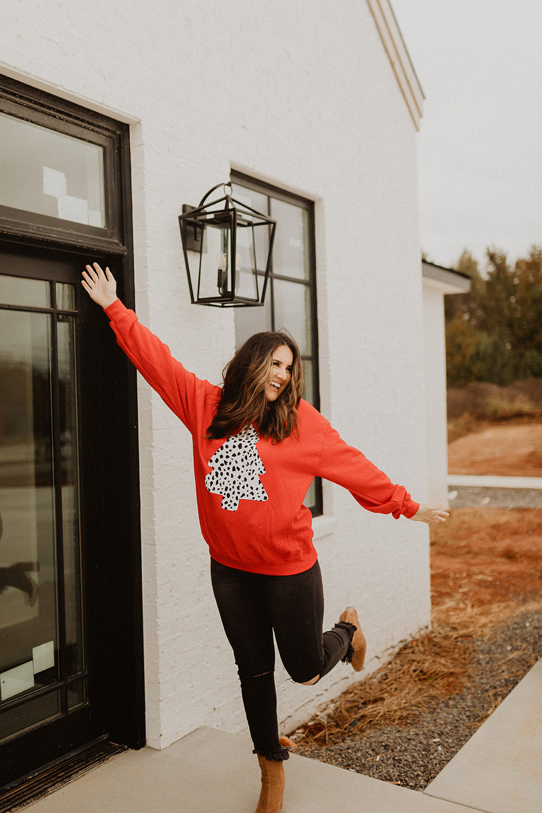 spotted tree sweatshirt