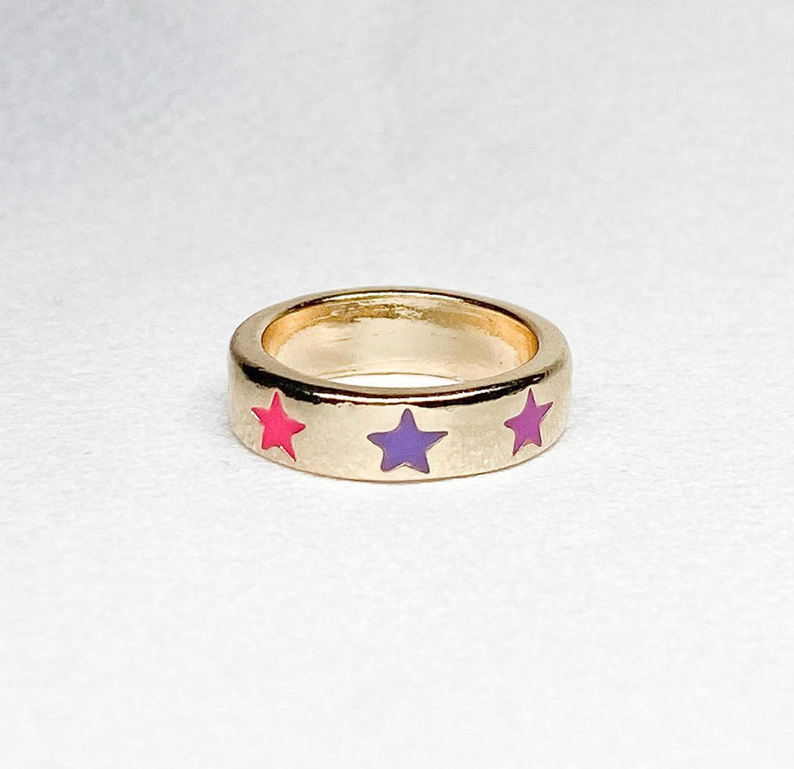 Colorful Star Ring