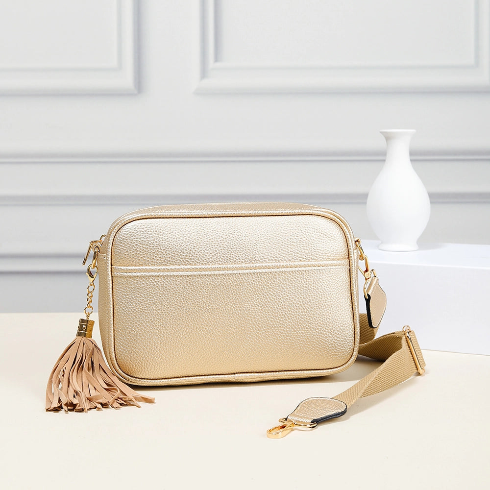 Camera Crossbody Bag GOLD