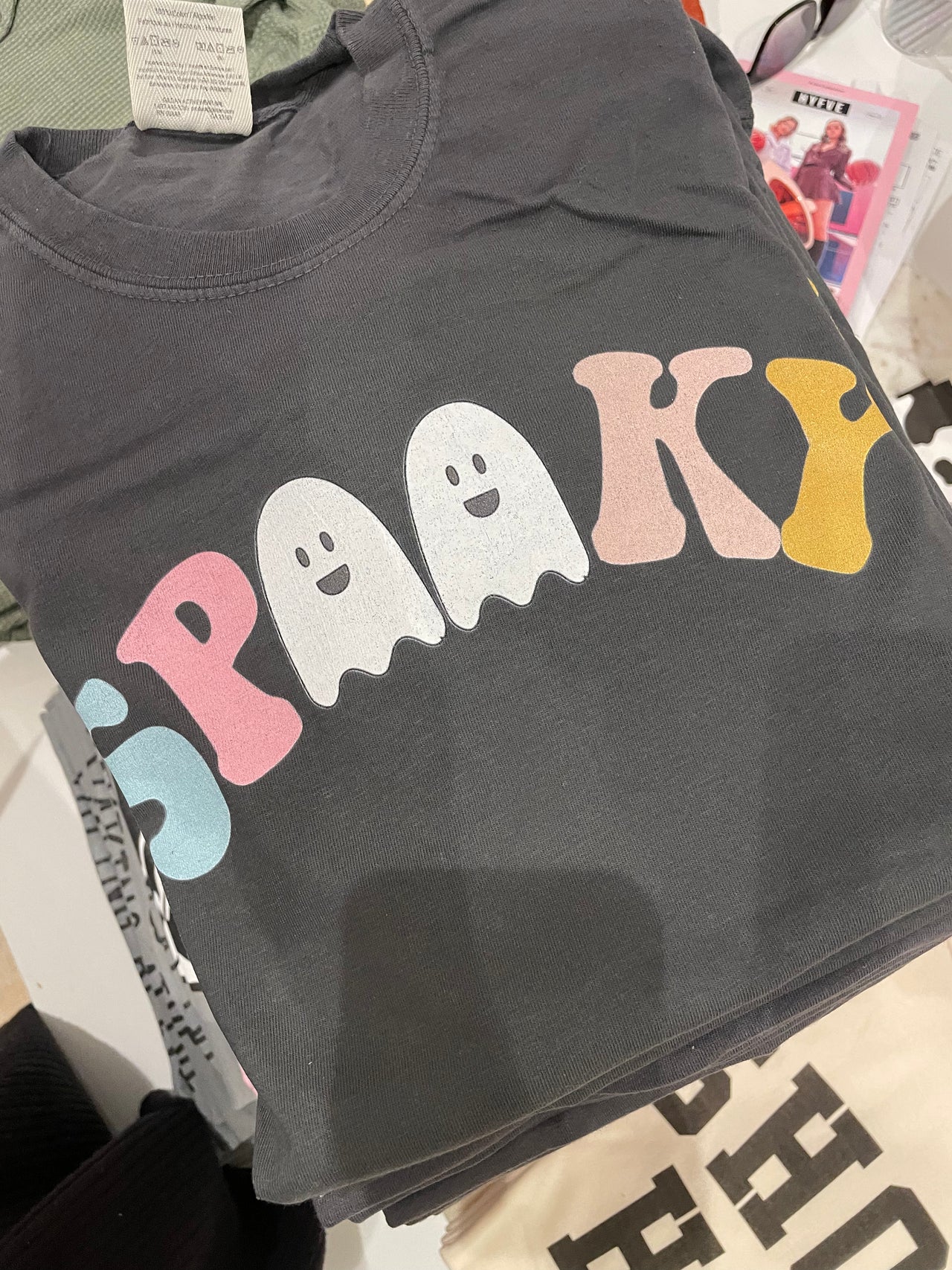 spooky tee