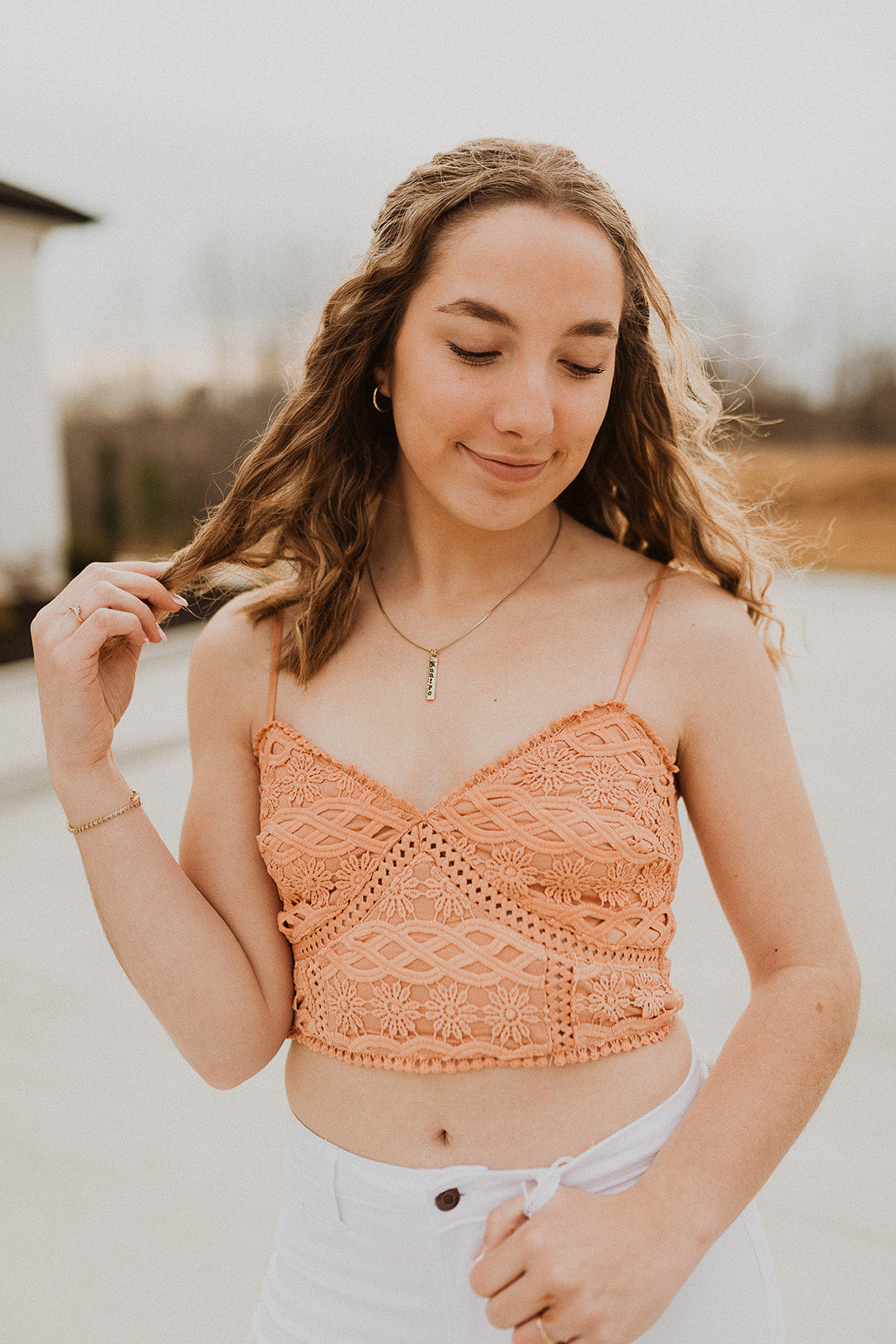 floral bralette