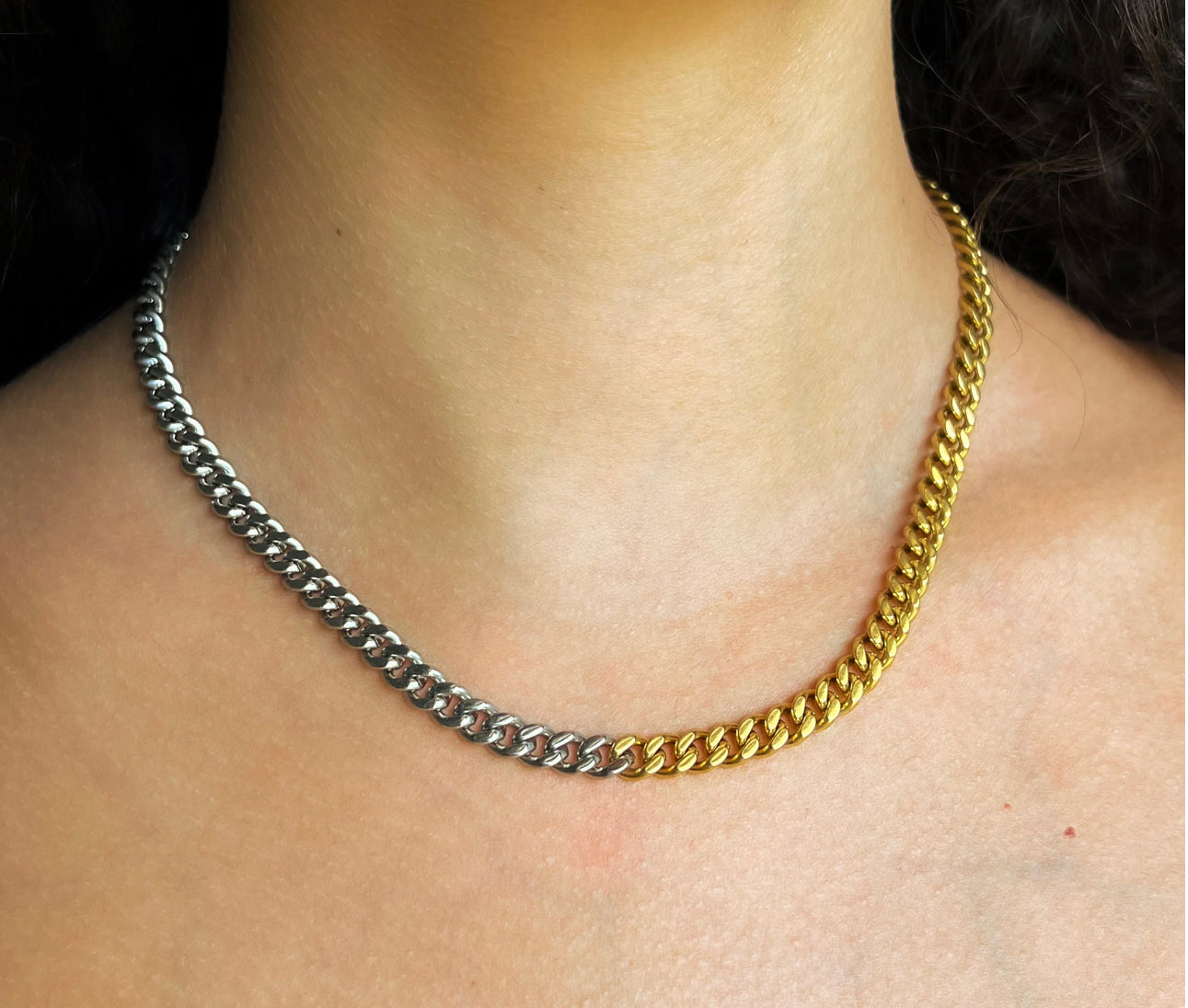 intermix link necklace