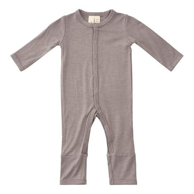 solid romper clay 6/12m